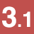 3.1
