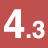 4.3