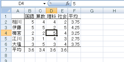エクセル 2007 ジャンプで選択:参照元、参照先
