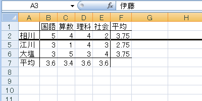 エクセル 2007 ジャンプで選択:可視セル