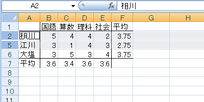 エクセル 2007 ジャンプで選択:可視セル